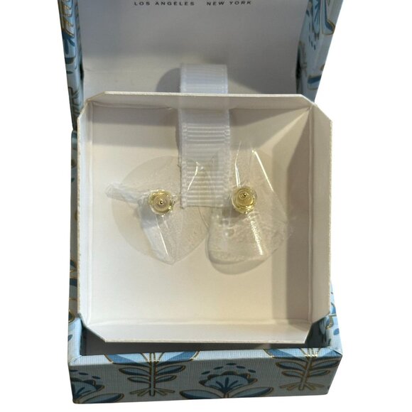 NEW Gold Over 925 Sterling Silver Fun Balloon Dog Stud Earrings - Picture 3 of 4